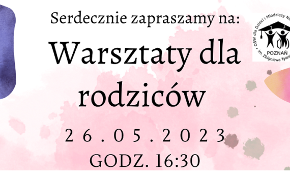 Warsztaty dla rodziców