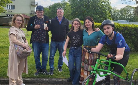 Zainteresowania naszych mieszkańców - rower dla niepełnosprawnych