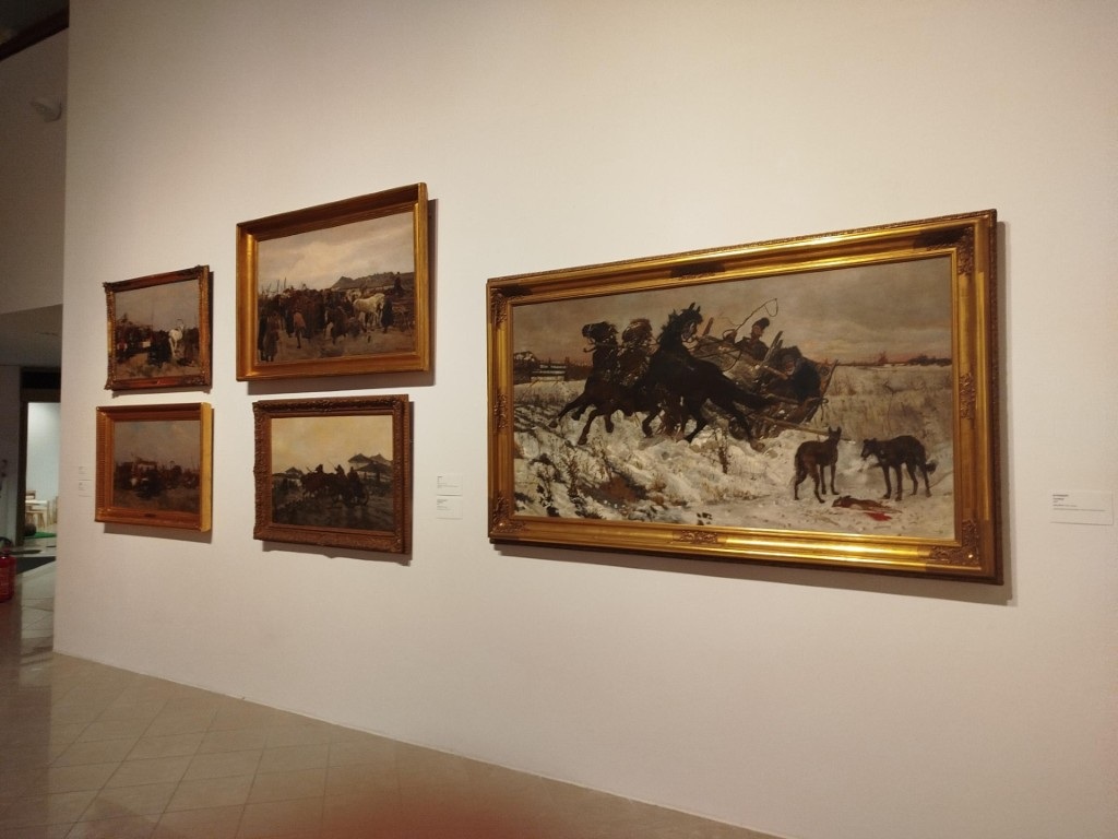 Obrazy. Muzeum. Wycieczka integracyjna klasy 2Sc. 
