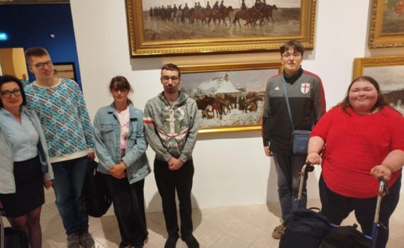 Obrazy. Muzeum. Wycieczka integracyjna klasy 2Sc.