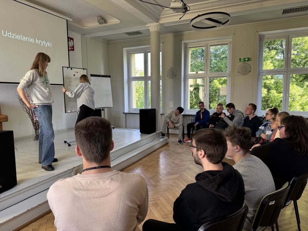 Asertywność. Warsztaty. Aula.