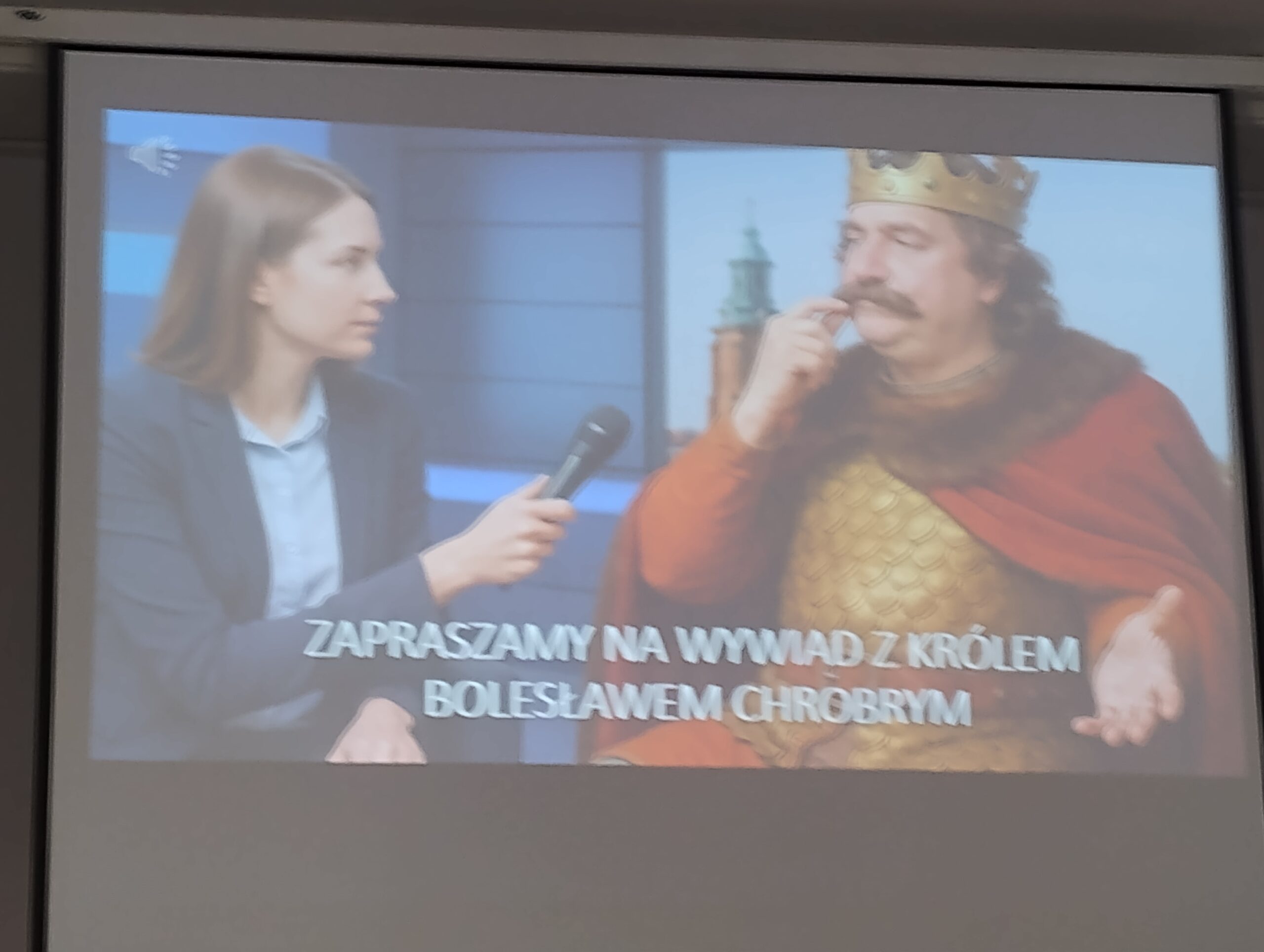 Dzień z Bolesławem Chrobrym. Projekt. Pytanie filmowe.