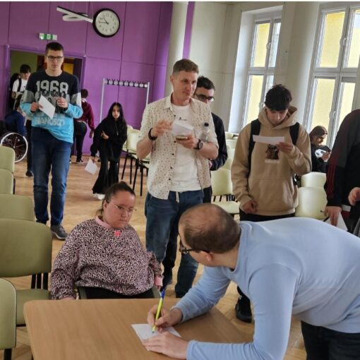 Budżet Obywatelski. Głosowanie. Aula.