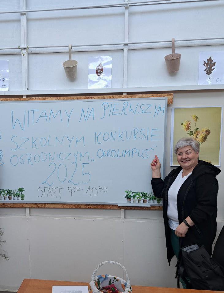Konkurs ogrodniczy. Kwiaty. Nagrody.