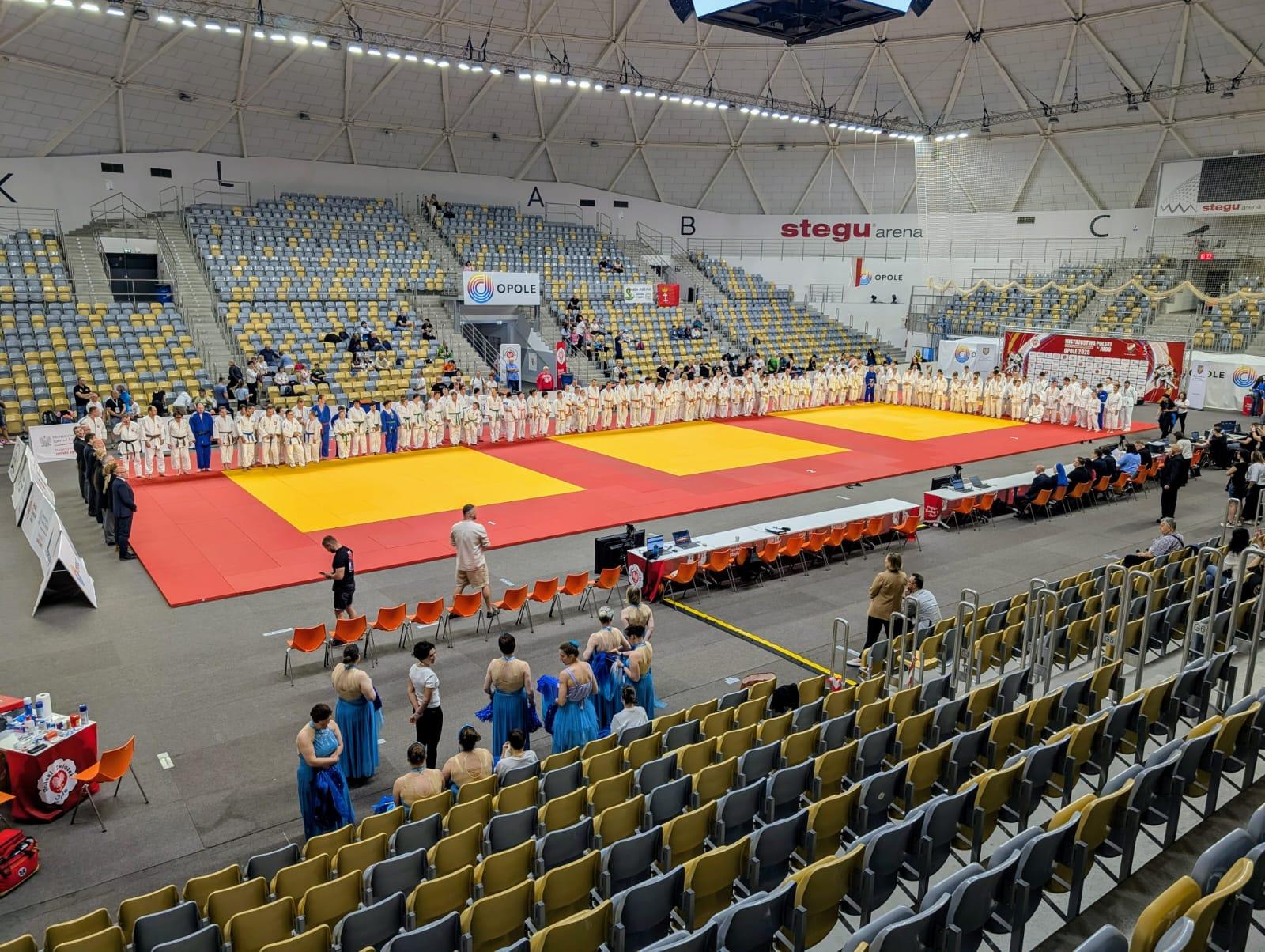 Judo. Medaliści MP. Alek i Tadziu.
