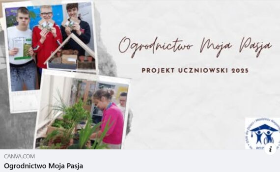 Ogrodnictwo. Moja Pasja. Canva.