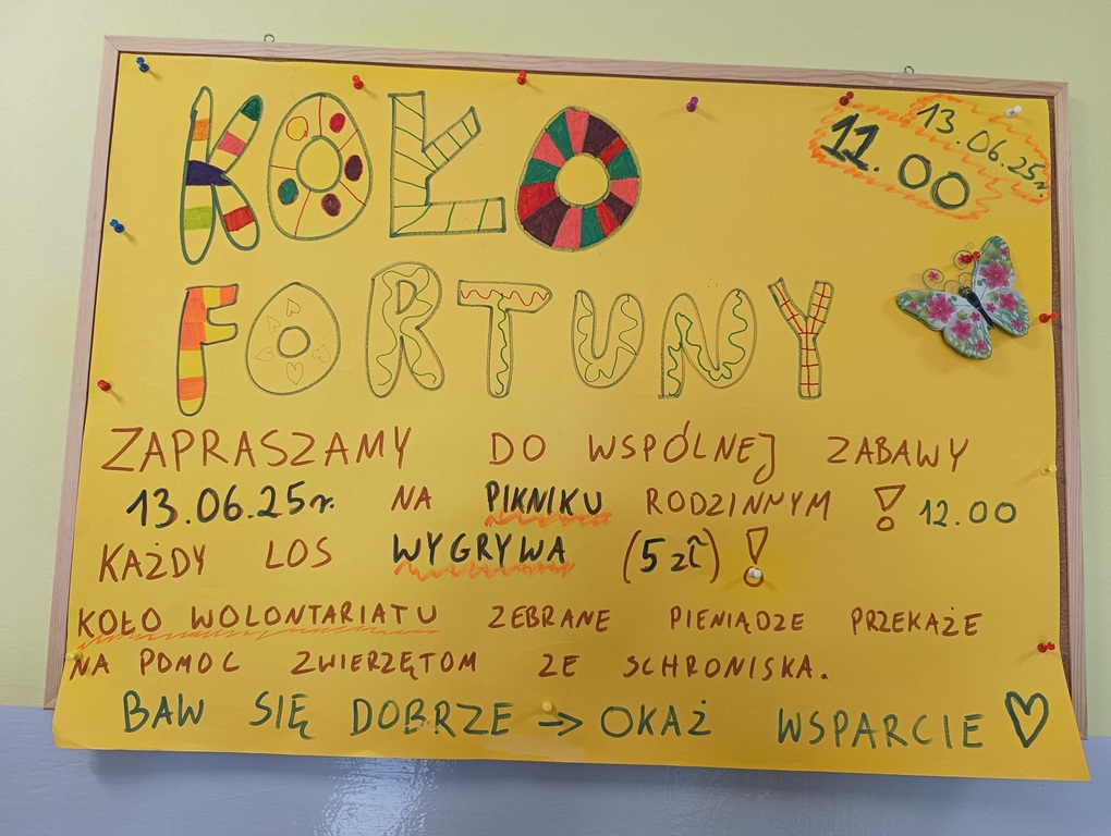 Piknik. Plakat. Informacje.