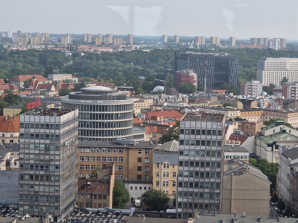 Taras Widokowy. Akademia Ekonomiczna. Poznań.