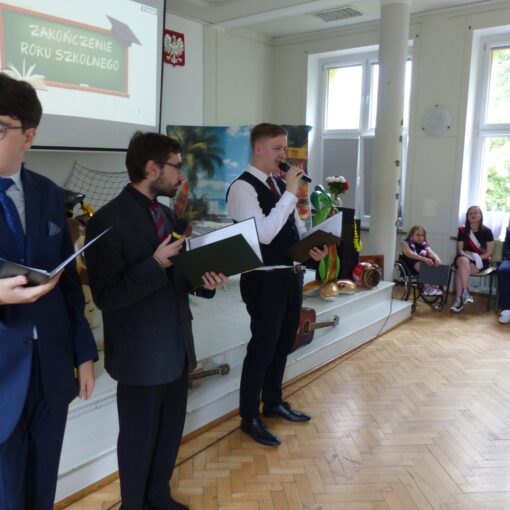Zakończenie Roku Szkolnego 2024/2025. Aula.