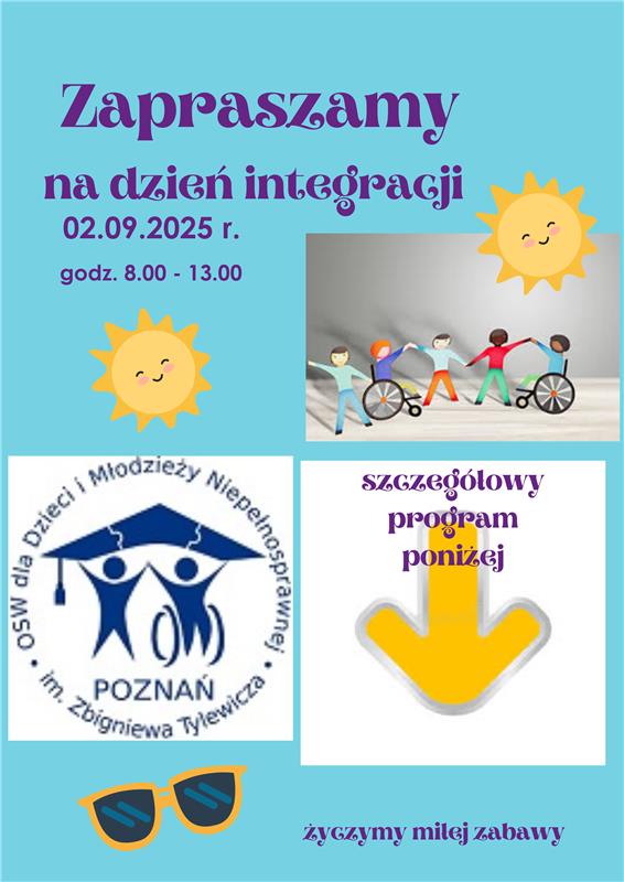 Dzień Integracji. Plakat.