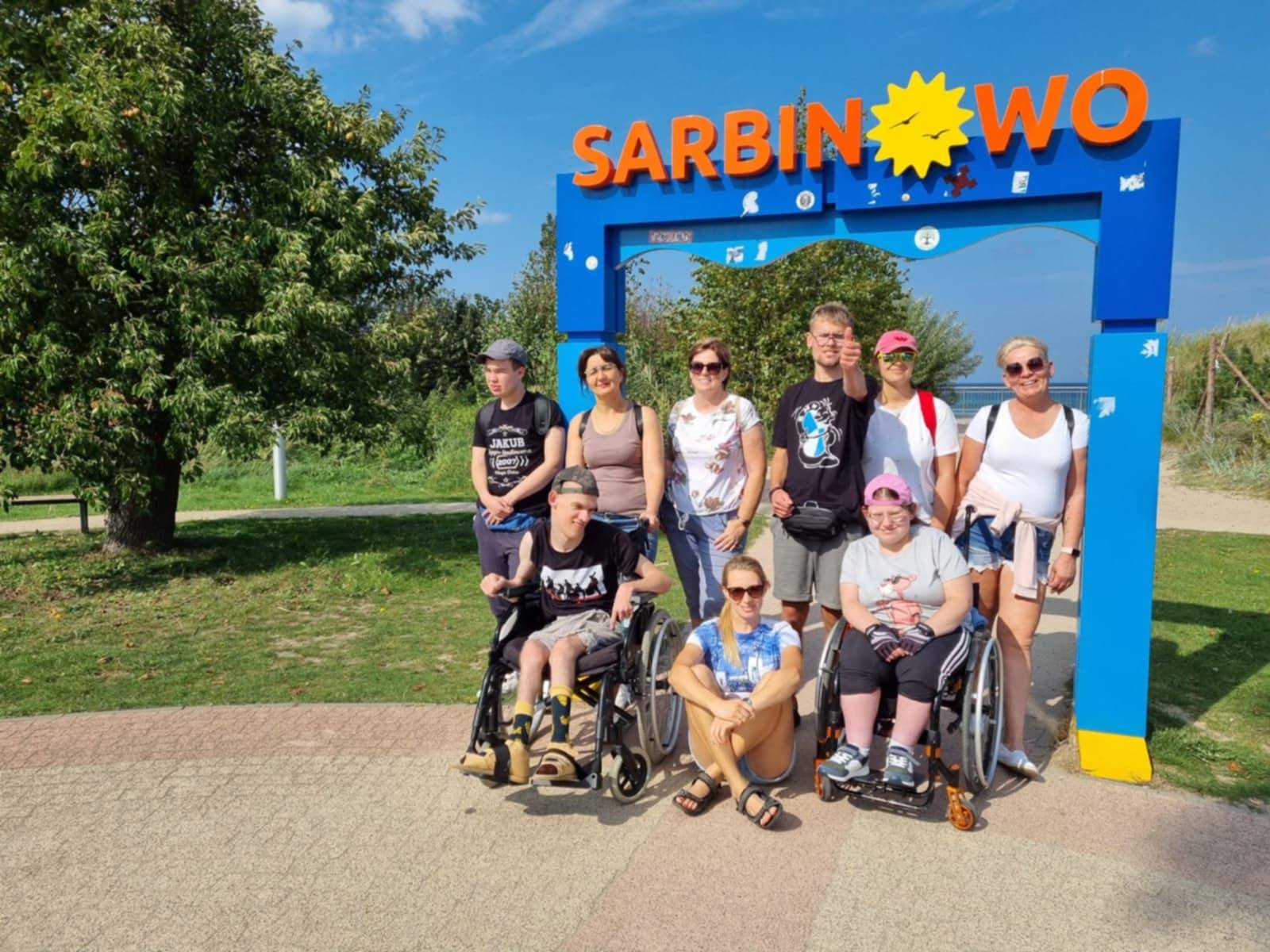 Sarbinowo. Morze. Wycieczka.