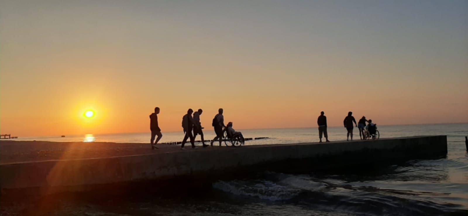 Sarbinowo. Morze. Wycieczka.