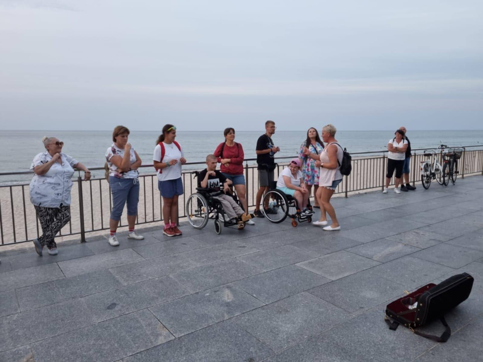 Sarbinowo. Morze. Wycieczka.