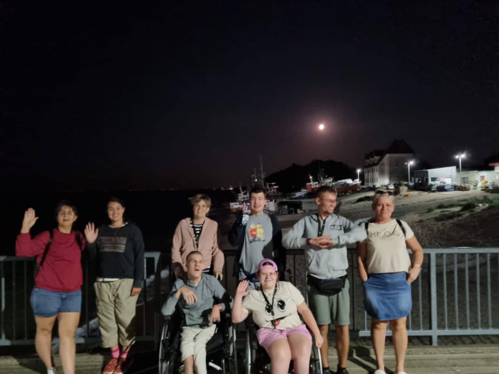 Sarbinowo. Morze. Wycieczka.