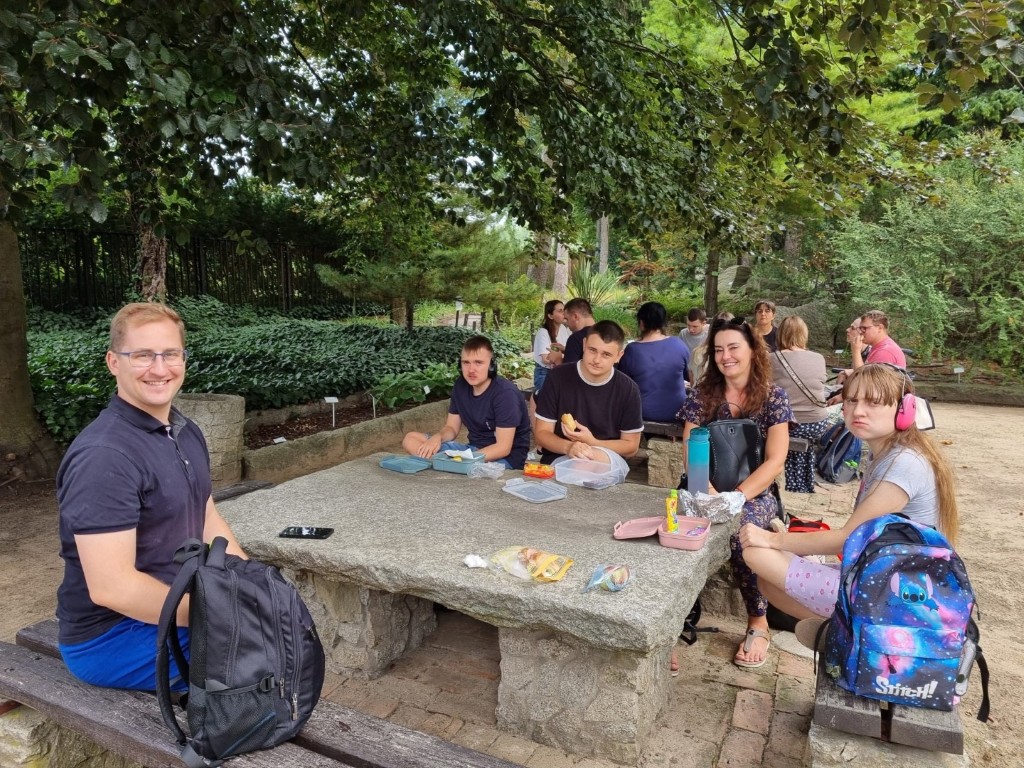 Integracja, piknik w Ogrodzie Botanicznym