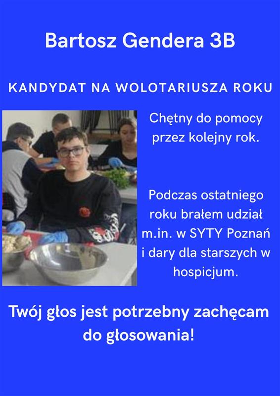 Wolontariar. Wolontariusz Roku.