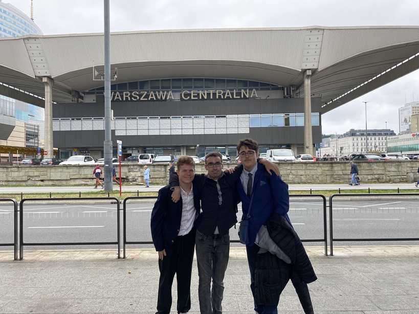 Warszawa. Peron. Wycieczka 2Sc.