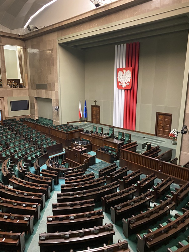 Warszawa. Sejm. Senat. Wycieczka 2Sc.