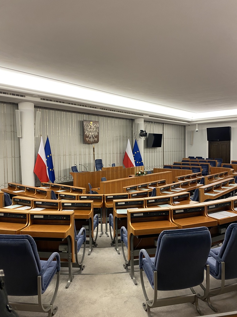 Warszawa. Sejm. Senat. Wycieczka 2Sc.