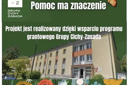 Ogród Zmysłów. Baner.