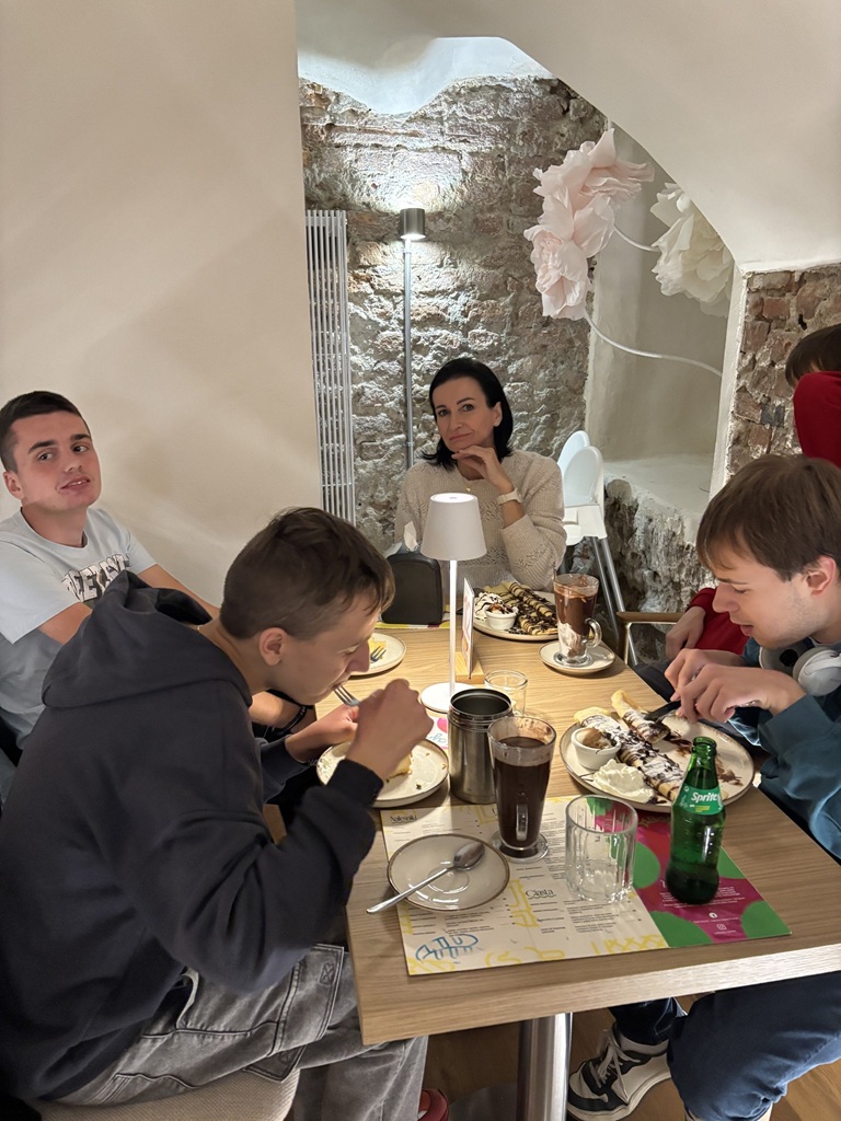 Bajka. Kawiarnia. Wycieczka.