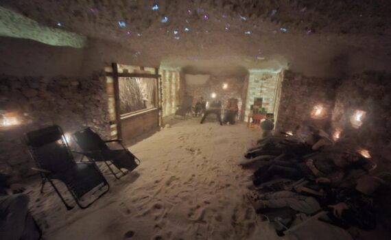 Grota solna. Relaks.