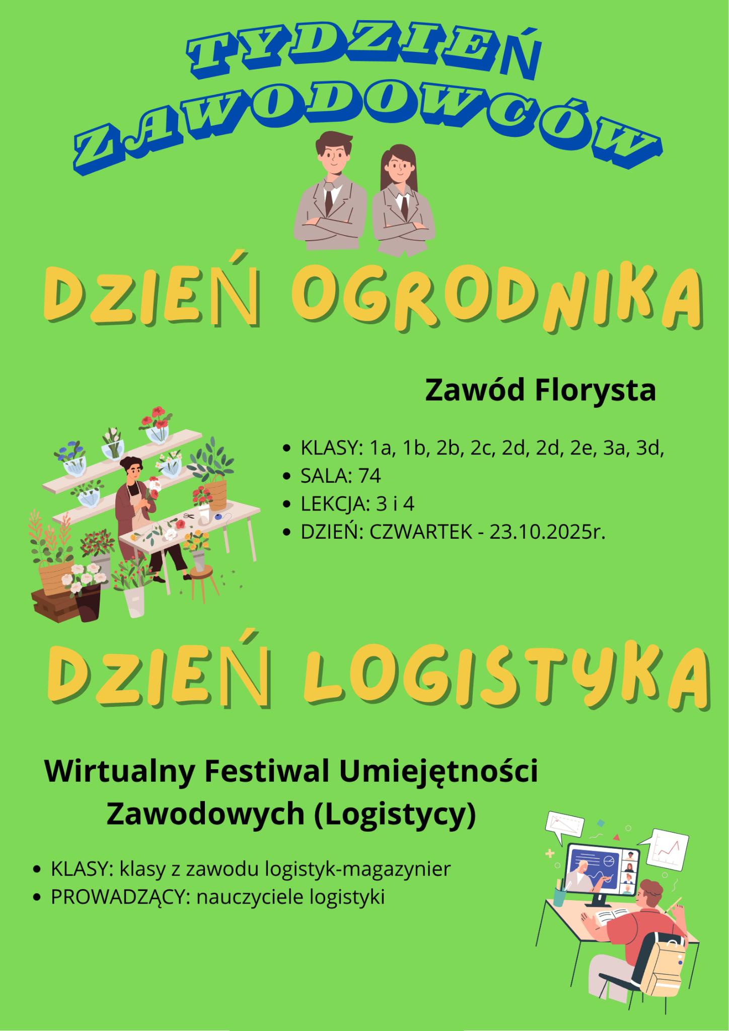 Tydzień Zawodowców. Plakat.