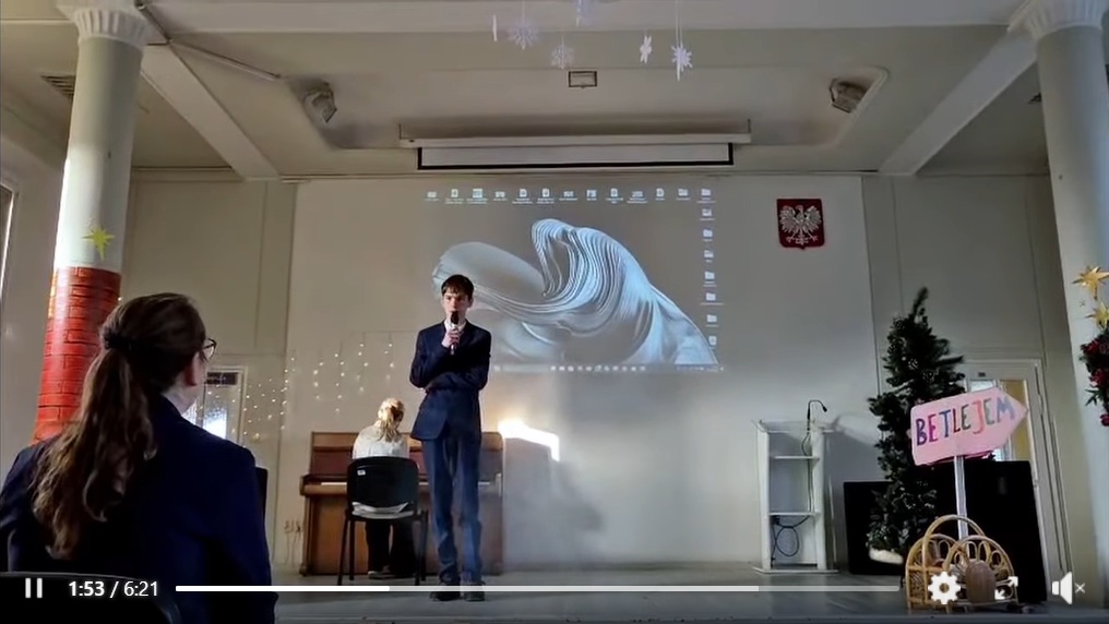 Świąteczne występy uczniów