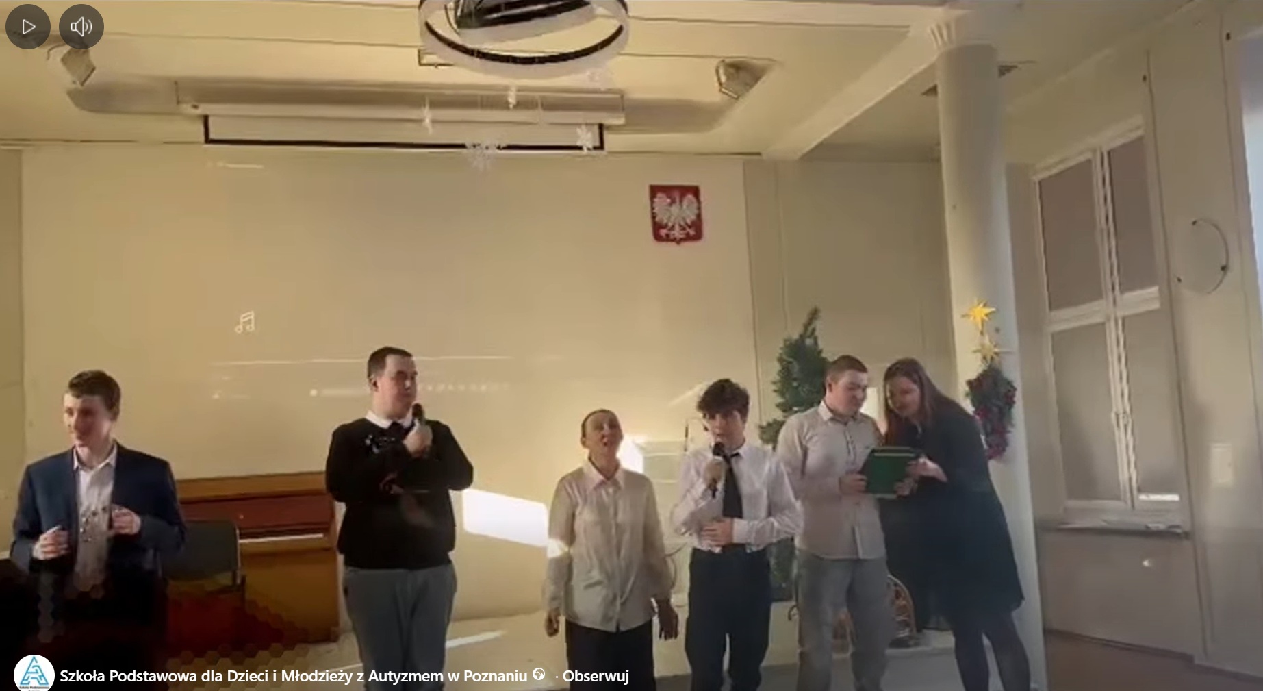 Występy Świąteczne. Szkoła podstawowa. Aula.